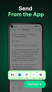 Friday: AI E-mail Assistant screenshot