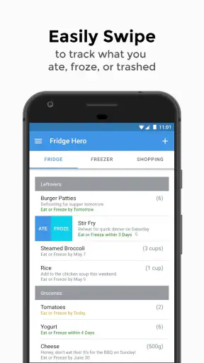 Fridge Hero: Track Leftovers screenshot