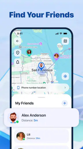 Friend Location: Phone Tracker screenshot