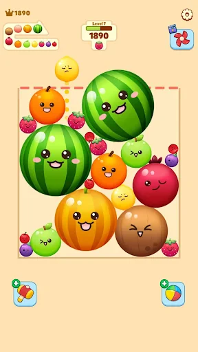 Fruit Merge-Juicy Melon Puzzle screenshot