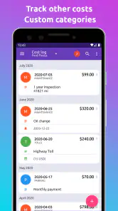 Fuelio: gas log & gas prices screenshot