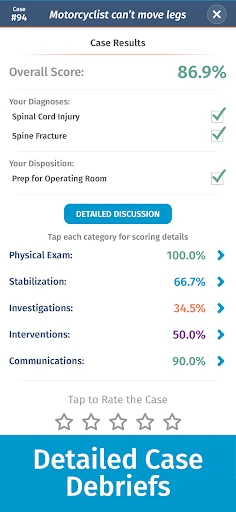 Full Code Medical Simulation screenshot