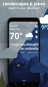 Funny Weather: Rude Forecast screenshot