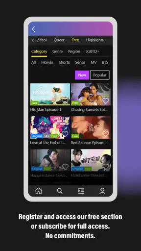 GagaOOLala: Gay, Les, BL Shows screenshot