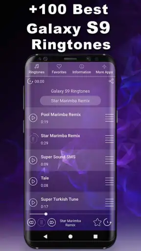 Galaxy S9 Plus Ringtones screenshot