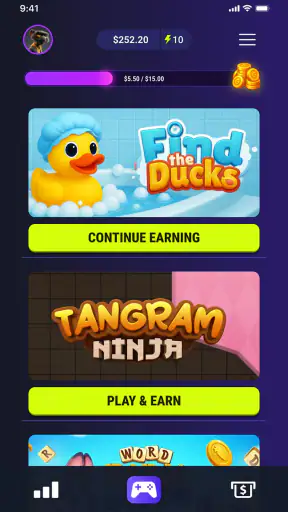 Game Cashouts – Play & Earn screenshot