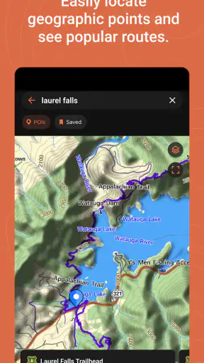 Garmin Explore™ screenshot