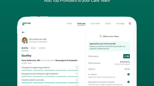 Garner Health screenshot
