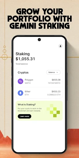 Gemini: Bitcoin Credit Card screenshot