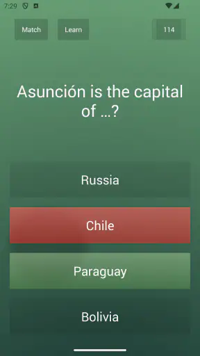 General Knowledge Quiz screenshot