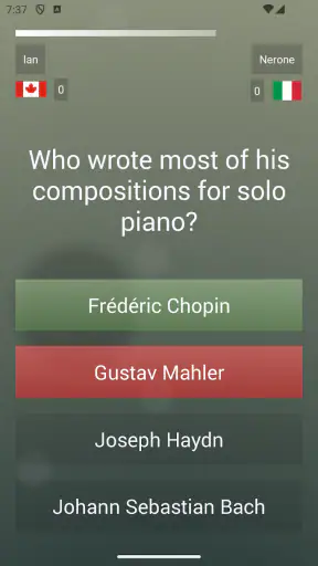 General Knowledge Quiz screenshot