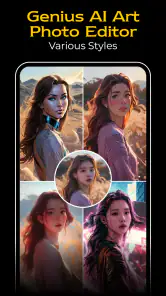 Genius: AI Photo Generator screenshot