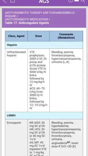 Geriatrics At Your Fingertips screenshot