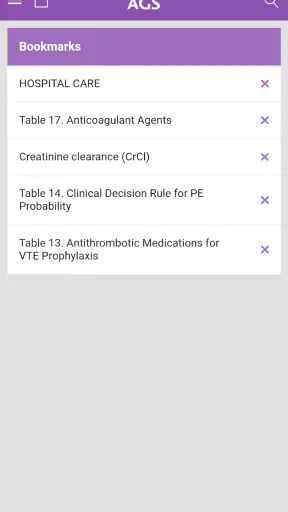 Geriatrics At Your Fingertips screenshot