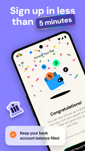 Get Paid Early: Cash Advance screenshot