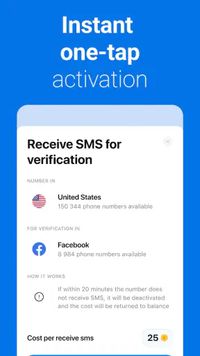 Get SMS Code: Receive Online screenshot