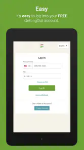GettingOut Visits screenshot