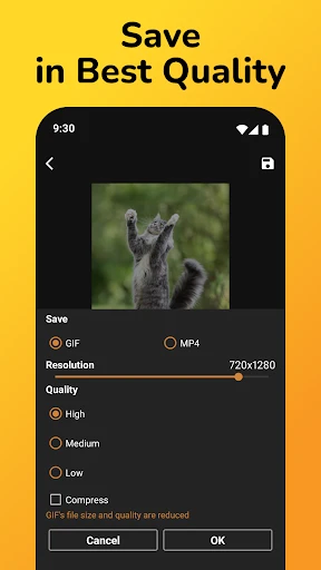 GIF Maker, Video to GIF Editor screenshot
