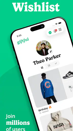Giftful - Gift List & Wishlist screenshot