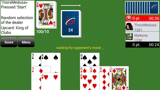 Gin Rummy GC Online screenshot