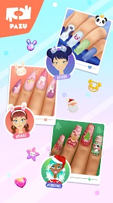Girls Nail Salon - Kids Games screenshot