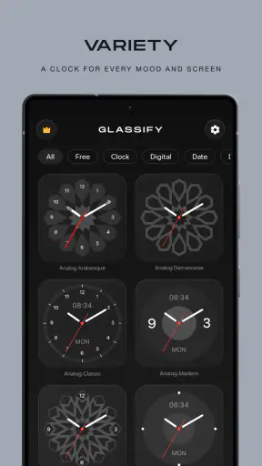 Glassify - Widgets & Themes screenshot