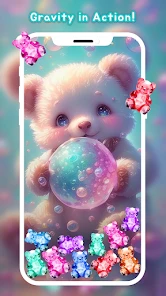 Glitter Wallpaper: Theme, Icon screenshot