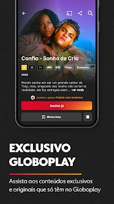 Globoplay: BBB 25, novelas e + screenshot