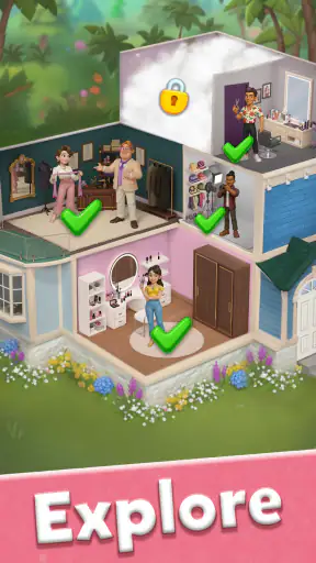 Glow Tales: Merge & Makeover screenshot