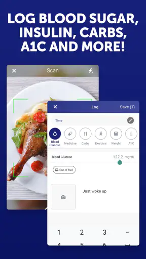Glucose Buddy Diabetes Tracker screenshot