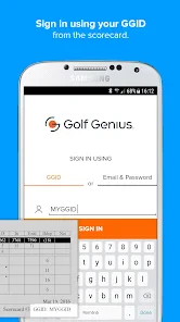 Golf Genius screenshot