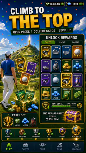 Golf Rising Star : Career Sim screenshot