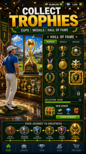 Golf Rising Star : Career Sim screenshot