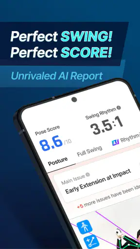 GolfFix: AI Swing Analyzer/Cam screenshot