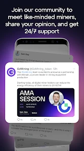 GoMining - Coin Mining App screenshot