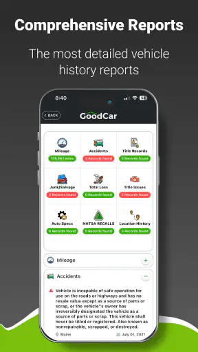 GOODCAR - VIN & Plate Lookups screenshot