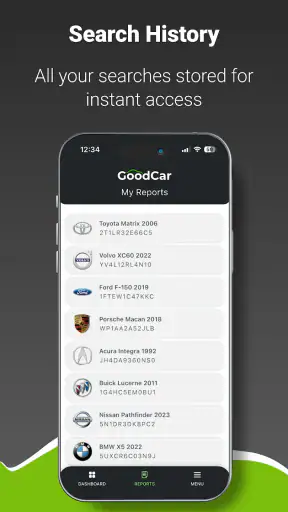 GOODCAR - VIN & Plate Lookups screenshot
