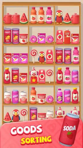 Goods Rush! 3D Sort Puzzle screenshot