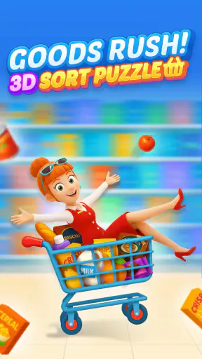 Goods Rush! 3D Sort Puzzle screenshot