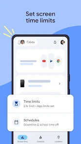 Google Family Link screenshot