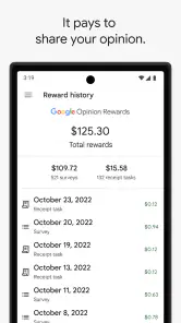 Google Opinion Rewards screenshot