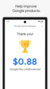 Google Opinion Rewards screenshot