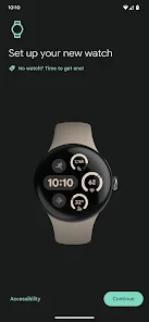 Google Pixel Watch screenshot