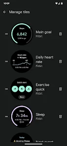 Google Pixel Watch screenshot