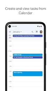 Google Tasks screenshot