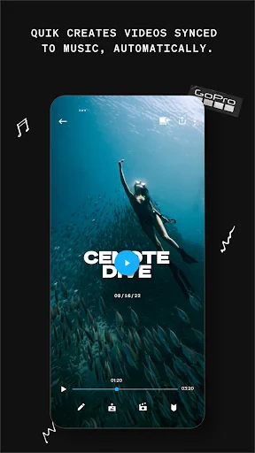 GoPro Quik: Video Editor screenshot