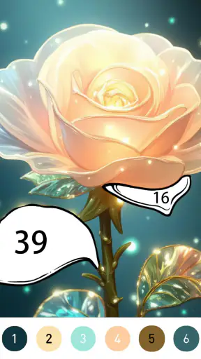Gown Color by Number Book screenshot