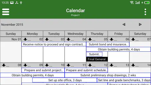 gProjectViewer screenshot