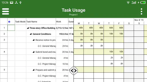 gProjectViewer screenshot
