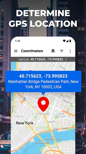 GPS Coordinates Locator Map screenshot